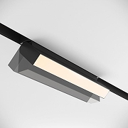 Трековый светильник Maytoni Magnetic track system Gravity Basis Rot TR075-2-20W3K-B цвет плафона/подвески Черный, цвет арматуры Черный-3