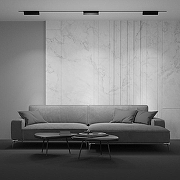 Трековый светильник Maytoni Magnetic track system Gravity Basis Rot TR075-2-20W3K-B цвет плафона/подвески Черный, цвет арматуры Черный-6