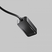 Ввод питания Maytoni Magnetic track system Radity Accessories for tracks Radity TRA084B-12B-50 цвет арматуры Черный-1