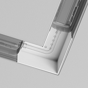 Коннектор угловой Maytoni Magnetic track system Radity Accessories for tracks Radity TRA084CL-12W цвет арматуры Белый-2