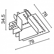 Коннектор угловой Maytoni Magnetic track system Radity Accessories for tracks Radity TRA084CL-12W цвет арматуры Белый-5
