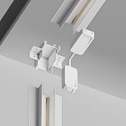 Коннектор угловой внутренний Maytoni Magnetic track system Radity Accessories for tracks Radity TRA084CT-12W цвет арматуры Белый-4