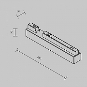 Блок питания Maytoni Power supply 48V Power Supply Gravity TRX010DR2-200B цвет арматуры Черный-7