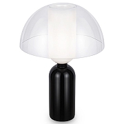 Настольная лампа Maytoni Memory MOD177TL-01B цвет плафона/подвески Прозрачный, цвет арматуры Черный