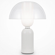 Настольная лампа Maytoni Memory MOD177TL-01W цвет плафона/подвески Прозрачный, цвет арматуры Белый-1