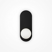 Настенный светильник Maytoni Bao MOD419WL-01B цвет плафона/подвески Белый, цвет арматуры Черный-1