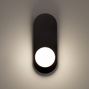 Настенный светильник Maytoni Bao MOD419WL-01B цвет плафона/подвески Белый, цвет арматуры Черный-5