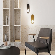 Настенный светильник Maytoni Bao MOD419WL-01B цвет плафона/подвески Белый, цвет арматуры Черный-9