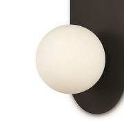 Настенный светильник Maytoni Bao MOD419WL-01B цвет плафона/подвески Белый, цвет арматуры Черный-8