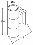 Настенный светильник Maytoni Bowery O574WL-02W цвет плафона/подвески Белый, цвет арматуры Белый-5
