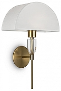 Настенный светильник Maytoni Table Floor Prima Z034WL-01BS цвет плафона/подвески Белый, цвет арматуры Латунь, Прозрачный-3