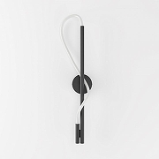 Настенный светильник Maytoni Tau MOD146WL-L12B3K цвет плафона/подвески Белый, цвет арматуры Черный-1