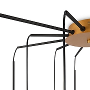 Подвесной светильник Maytoni Branch MOD176PL-12G цвет плафона/подвески Белый, цвет арматуры Золото, Черный-4