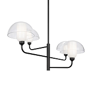 Подвесной светильник Maytoni Memory MOD177PL-04B цвет плафона/подвески Прозрачный, цвет арматуры Черный-2