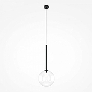 Подвесной светильник Maytoni Mood MOD172PL-01B цвет плафона/подвески Прозрачный, цвет арматуры Черный-1