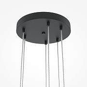 Подвесной светильник Maytoni Mood MOD172PL-06B цвет плафона/подвески Прозрачный, цвет арматуры Черный-3