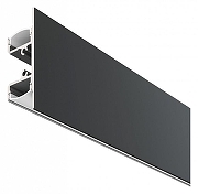 Профиль алюминиевый Maytoni Led strip ALM-1848-B-2M Черный