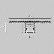 Профиль алюминиевый Maytoni Led strip ALM-5313B-S-2M Серебро-7