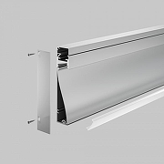 Плинтус алюминиевый Maytoni Led strip ALM-8018-S-2M Серебро-5