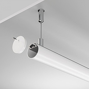 Профиль алюминиевый Maytoni Led strip ALM-D30-S-2M Серебро-5