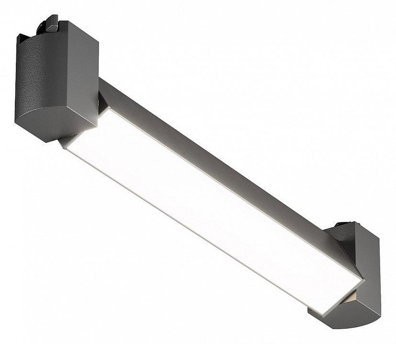 Трековый светильник Maytoni Single phase track system Unity Basis Rot TR104-1-10W4K-B 