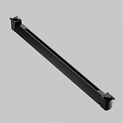 Трековый светильник Maytoni Single phase track system Unity Basis Rot TR104-1-20W3K-B цвет плафона/подвески Черный, цвет арматуры Черный-1