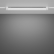 Трековый светильник Maytoni Single phase track system Unity Basis Rot TR104-1-20W4K-W цвет плафона/подвески Белый, цвет арматуры Белый-4