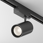 Трековый светильник Maytoni 3 Phase track system Trinity Vuoro TR029-3-26W3K-S-B цвет плафона/подвески Черный, цвет арматуры Черный-1