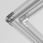 Соединитель угловой Maytoni Magnetic track system Exility Accessories for tracks Exility TRA034CL-SC-42S цвет арматуры Серебро-2