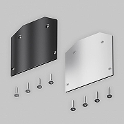 Заглушка Maytoni Magnetic track system Exility Accessories for tracks Exility TRA034MPEC-1 цвет арматуры Черный, Белый-1