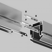 Соединитель прямой Maytoni Magnetic track system Exility Accessories for tracks Exility TRA034C-MP-1 цвет арматуры Серебро-3