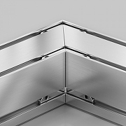 Соединитель угловой Maytoni Magnetic track system Exility Accessories for tracks Exility TRA034CL-MP-1 цвет арматуры Серебро-2