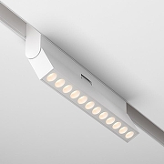 Трековый светильник Maytoni Magnetic track system Exility Points TR033-2-12W3K-W цвет арматуры Белый-2