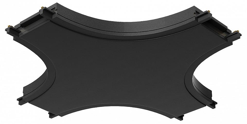 Коннектор питания X-образный Maytoni Magnetic track system Radity Accessories for tracks Radity TRA084CX-11B 