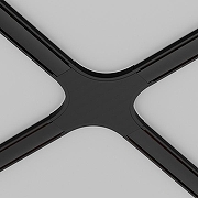 Коннектор питания X-образный Maytoni Magnetic track system Radity Accessories for tracks Radity TRA084CX-11B цвет арматуры Черный-3