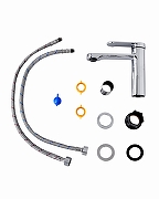 Смеситель для раковины Orange Vesper M10-021cr Хром-9