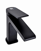Смеситель для раковины Orange Gauss M30-021b Черный матовый-6