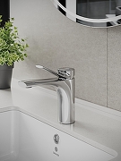 Смеситель для раковины Orange Organic M27-021cr Хром-1