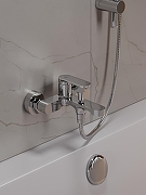 Смеситель для ванны Orange Vesper M10-100cr Хром-1