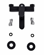 Смеситель для ванны Orange Vesper M10-100b Черный матовый-8