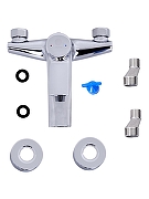 Смеситель для ванны Orange Organic M27-100cr Хром-6