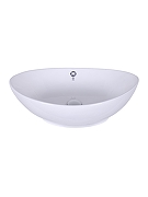 Раковина накладная Orange 58 B08-585w Белая-6