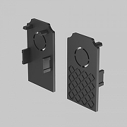 Заглушка Maytoni Magnetic track system Exility Accessories for tracks Exility TRA034EC-42B цвет арматуры Белый, Черный-1