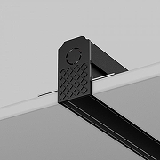 Заглушка Maytoni Magnetic track system Exility Accessories for tracks Exility TRA034EC-42B цвет арматуры Белый, Черный-2
