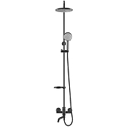 Душевая система Swedbe Hermes 5131B Черная матовая-1