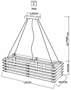 Люстра Artelamp Caravagg1o A1059SP-6CC цвет плафона/подвески Прозрачный, цвет арматуры Хром-5