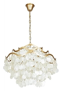 Люстра Artelamp P1p1r1ma A4065SP-9SG цвет плафона/подвески Белый, цвет арматуры Золото-1