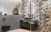Бордюр GlobalTile Listello GTS12500CS Серебро 1,2х50 см-1