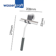 Скребок WasserKRAFT K-211W цвет Белый-7
