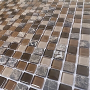 Мозаика Caramelle mosaic Naturelle 4 мм Andorra 30,5x30,5 см-1